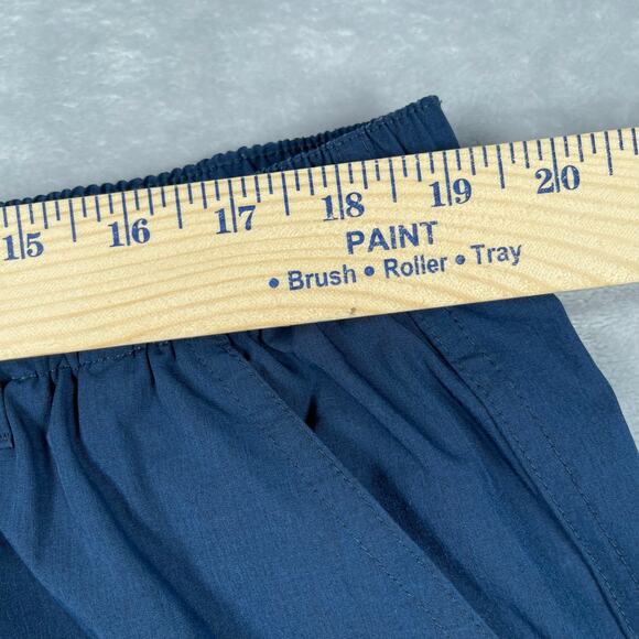 Reel Legends Pants Men Large 36/38 x 29" Inseam Navy Cargo Convertible to Shorts - Picture 8 of 16